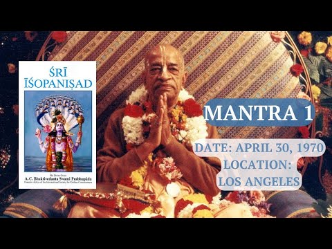 Sri Isopanisad Mantra 1 @ShrilaPrabhupadaShortLectures #isopanishad #mantra #prabhupada