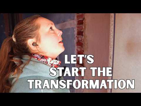 1920s School Reno l From Damage to Repair & Prepping for Makeover l E80