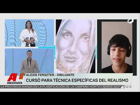 #AlMediodia: El talentoso dibujante de 13 años de Ruiz de Montoya