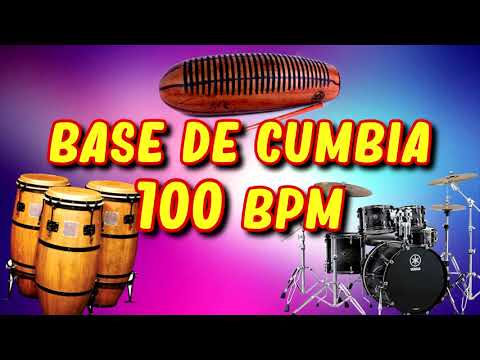 BASE CUMBIA 100 bpm para improvisar