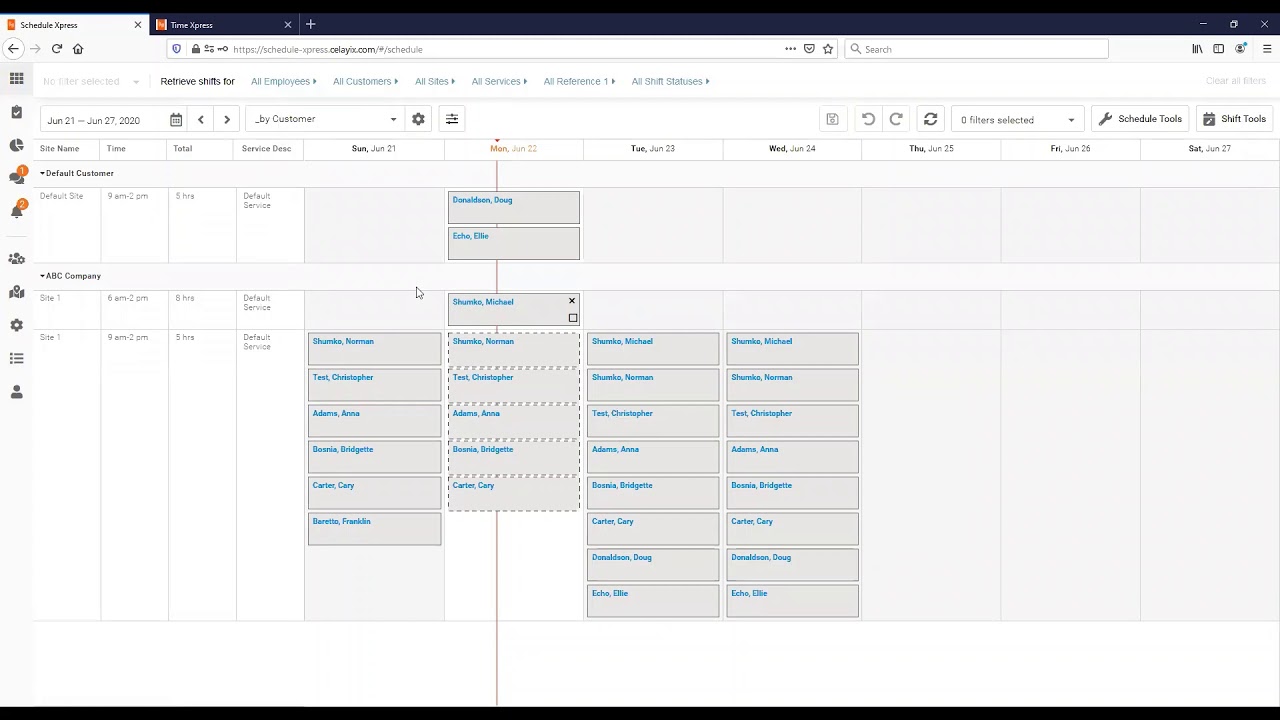 Celayix - Time Xpress Overview