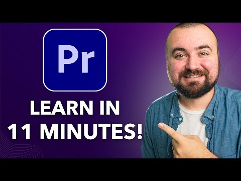Premiere Pro Tutorial (2024) Learn In 11 Minutes!