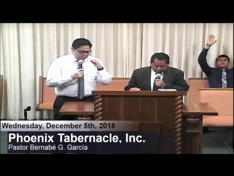 2018-1205 - El Apocalipsís 8 - Pastor Bernabé G Garcia