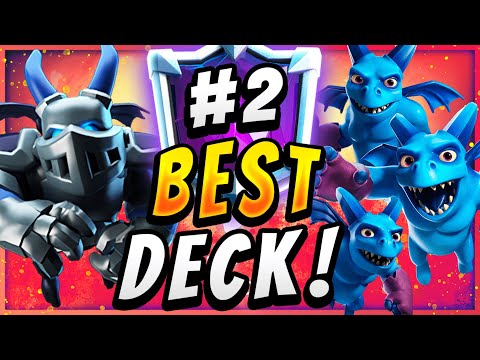 #2 DECK in WORLD DOMINATES CLASH ROYALE!