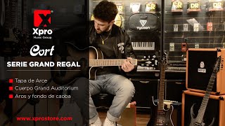 Video thumbnail for Guitarra Electroacústica Cort Serie Grand Regal | Escucha como suena de la mano de Rodrigo Do Santos by Xpro Music Group