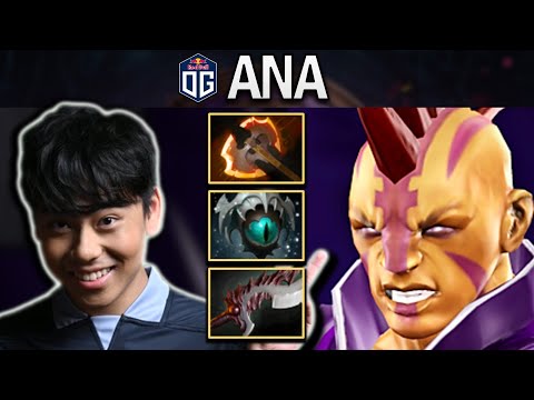 OG.ANA ANTI-MAGE WITH ABYSSAL-SKADI - DOTA 2 7.27 GAMEPLAY