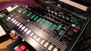 Video thumbnail for Roland AIRA 7X7-TR8 Drum Machine Expansion jam session by Carl Nilsson