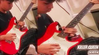 KILLER QUEEN, FREDDIE ERCURY Guitar Solo Cover by IvanJ #foryou #shortsvideo #viralvideo #guitarsolo