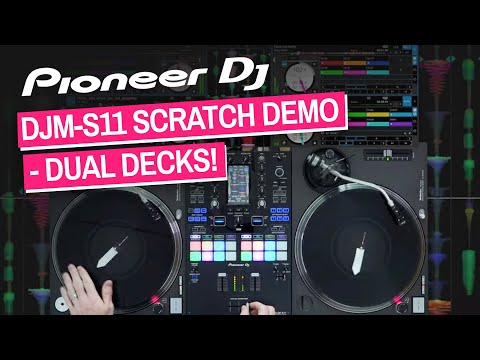 Pioneer DJ DJM-S11 Demo - Dual Decks, Touch FX, Smooth Echo