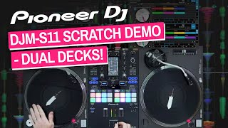 Video thumbnail for Pioneer DJ DJM-S11 Demo - Dual Decks, Touch FX, Smooth Echo by Digital DJ Tips