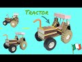 How To Make A Mini Tractor At Home From Match Box