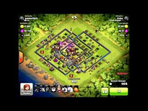 Clash of Clans - CUBS of ~Club Clash~ with Devastating 3 Star Air Attack