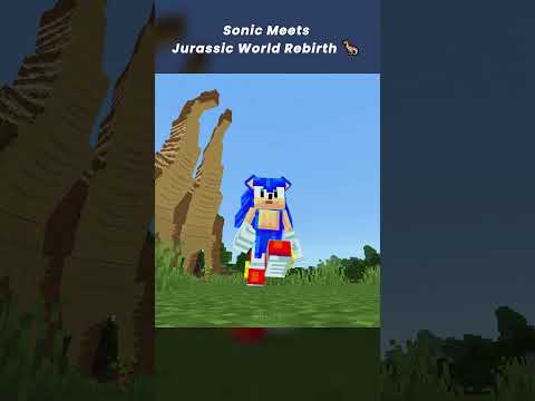 Sonic Meets Jurassic World Rebirth 🦖⚡