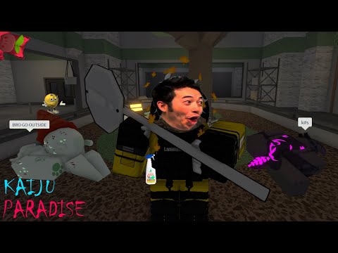 (ROBLOX)Kaiju Paradise Average day of a Human Main(MEMES)