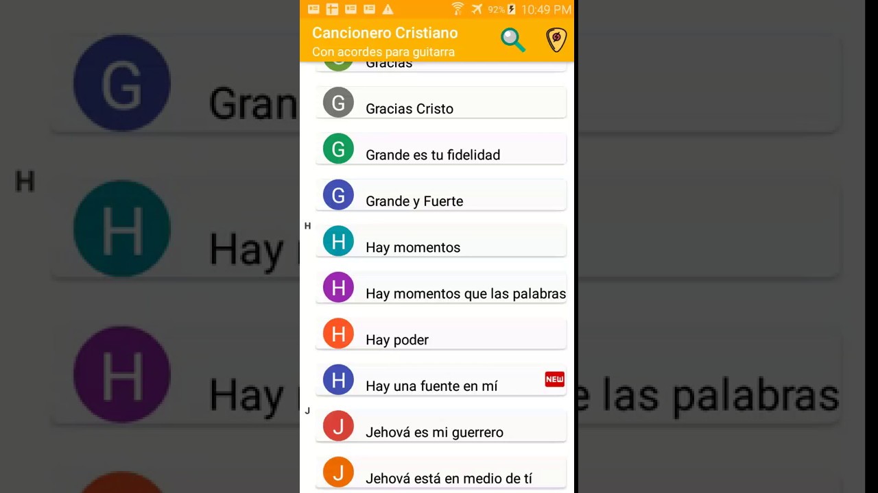 Cancionero Cristiano App