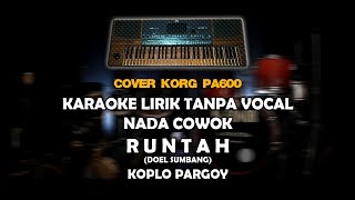 Download lagu RUNTAH (DOEL SUMBANG) ~ KARAOKE NADA COWOK TANPA VOCAL ~ COVER KORG PA600 mp3