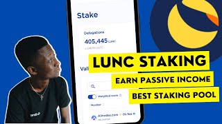 Terra LUNA Classic | How to Stake LUNC on Terra Station for Passive Income