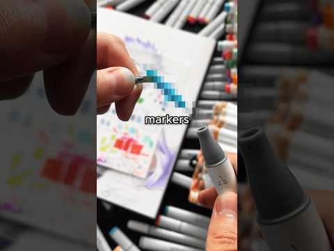 Did You Know THIS About Your Markers? 👀🎨 #arttips