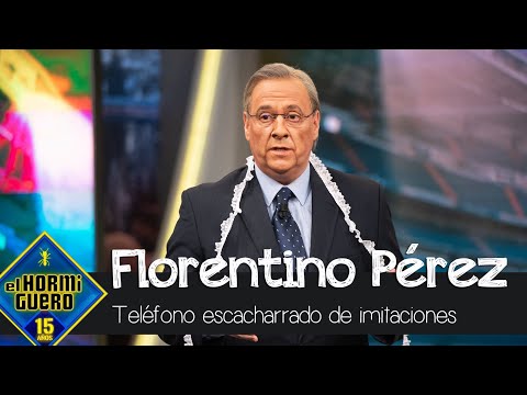 Florentino Pérez, con una 'superliga': "Se han ido todos del grupo de WhatsApp" - El Hormiguero