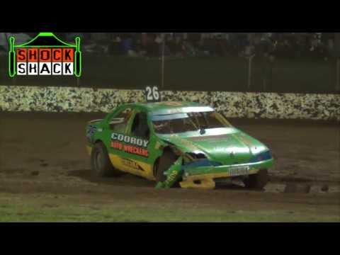 Modified Sedans - A-Main - Queensland Title - Kingaroy Speedway - 06.04.2013