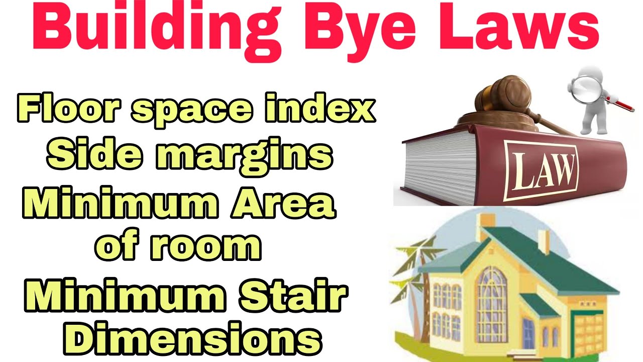 Building Bye Law for Civil Engineers 2024 | Building Drawing Principles 2024