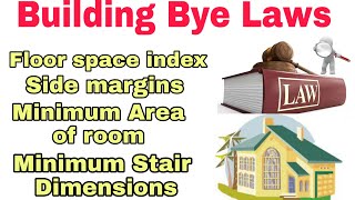 Building Bye Law for Civil Engineers 2024 | Building Drawing Principles 2024