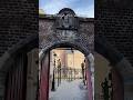 The Boniface Bridge In Bruges Belgium Shorts