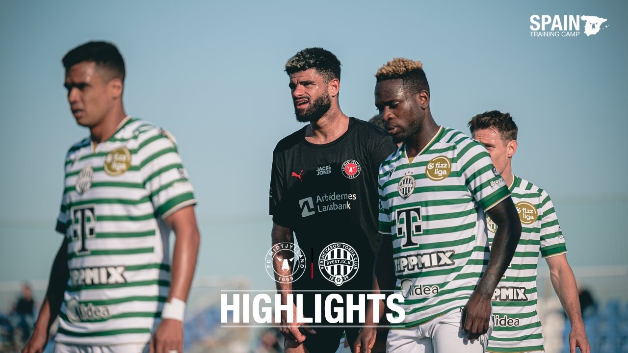 Midtjylland vs Ferencváros TC Highlights