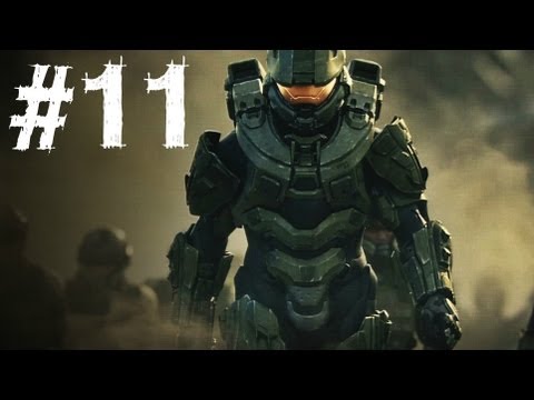 Halo 4 Gameplay Walkthrough Part 11 - Campaign Mission 5 - Size Matters (H4)