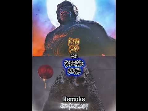 Godzilla (2014) vs Kong (KSI) Remake |#godzilla2014 #kongskullisland