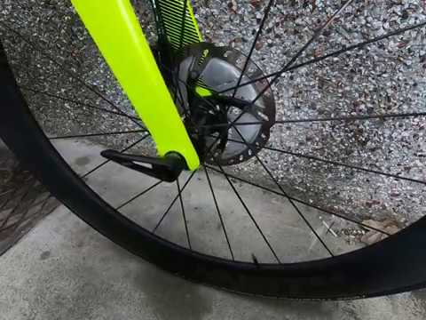 Cannondale Speed Release Thru-axle design - on a SystemSix