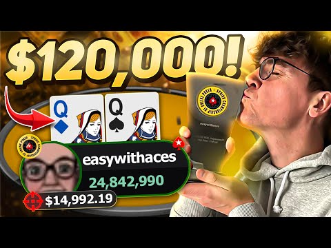 How I Won $120,000 Playing Poker With THIS HAND! - $2,100 SCOOP Part 2