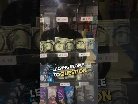 Strange Vending Machine that Dispenses Money 💰 🤑