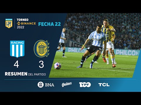 #TorneoBinance | Fecha 22 | resumen de Racing - Rosario Central