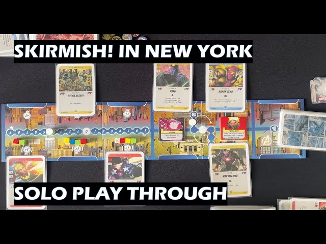 Vídeo relacionado con Asmodee | Marvel Skirmish En Nueva York | Juego de mesa | Edad 10+ | 2 Jugadores | 30 minutos de juego