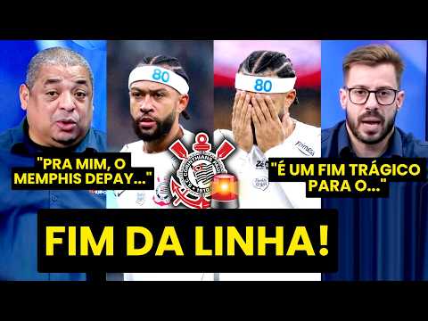“FOI UMA VERGONHA!!! Gente, É ÓBVIO QUE O MEMPHIS DEPAY…” SAÍDA DO CORINTHIANS PROVOCA DEBATE!