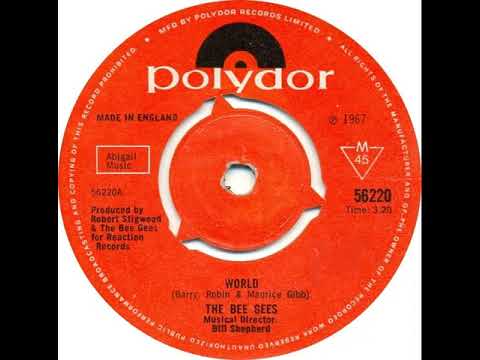 UK New Entry 1967 (270) The Bee Gees - World