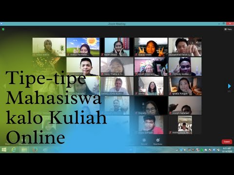 TIPE MAHASISWA KALO KULIAH ONLINE CHECK✅
