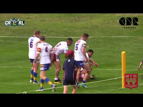 2018 CRRL - Reserve Grade - Round 2 Highlights - Queanbeyan Kangaoos v Goulburn Workers