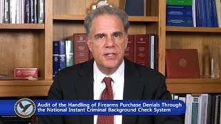 Handling of Firearms Purchase Denials Through the National Instant Criminal Background Check System