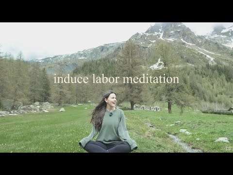 meditation to induce labor naturally | guided meditation for pregnancy