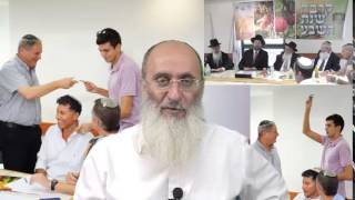 רב שרקי על הטקס מכירת קרקעות לקראת שנת שמיטה לבן נח