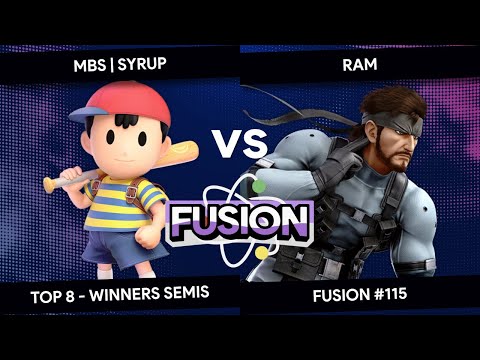 Fusion #115 - Syrup (Ness) vs Ram (Snake) - Top 8 - Winners Semis