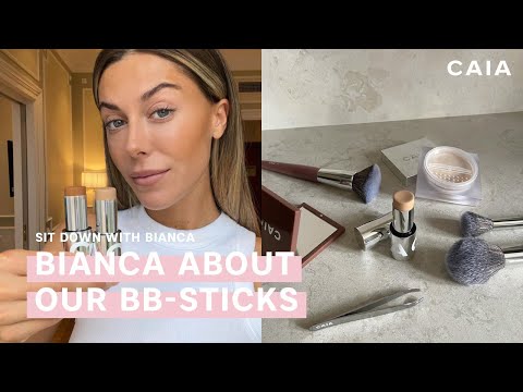 BIANCA INGROSSO ABOUT CAIA SETTING POWDER & BB-STICK [Swedish]