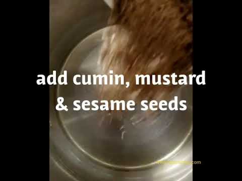 Chatpate Aloo With Sesame Seeds recipe photo
