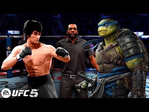 UFC 5 | Bruce Lee vs. Turtle Leo (EA Sports UFC 5)