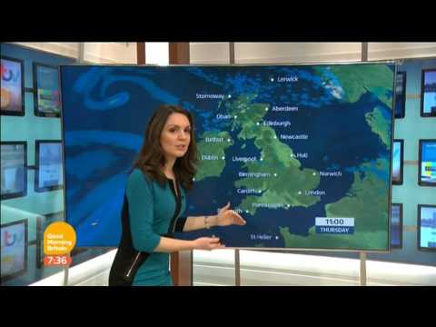 Laura Tobin GMB Weather 2017 03 02
