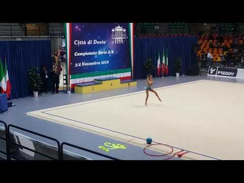 Carla Maghelli - Corpo libero - 2^ Prova Serie A