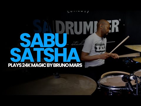 Sabu Satsha jams 24K Magic | SA Drummer Hangouts