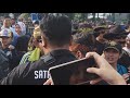 Jirayut Indra Bekti Chika Jesika Liat Aktrasi Akrobat Kesenian Garut 170219